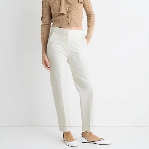 J. Crew Pants - NWT - Women’s J.Crew “Kate” Straight-Leg Pants - White - Size: 4